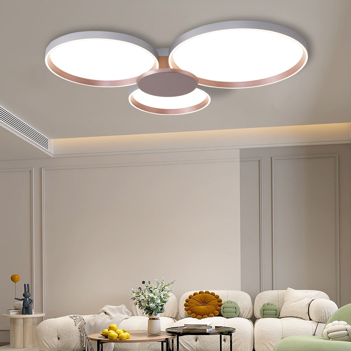 Lightsin Minimalist LED Ceiling Light for Living Room and Bedroom - House Comfort