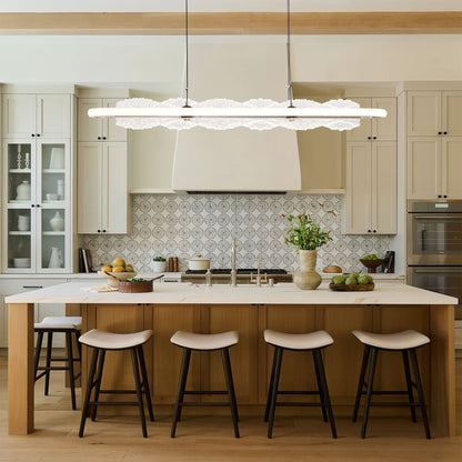 Lightsin Modern Aluminum and Acrylic Pendant Light for Dining Room Ceiling - House Comfort