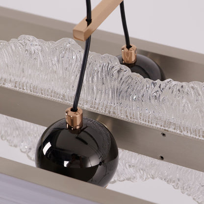 Lightsin Modern Aluminum and Acrylic Pendant Light for Dining Room Ceiling - House Comfort