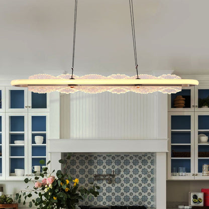 Lightsin Modern Aluminum and Acrylic Pendant Light for Dining Room Ceiling - House Comfort