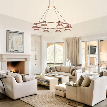 Lightsin Modern Aluminum LED Pendant Light with 3 - Colour Changing - House Comfort