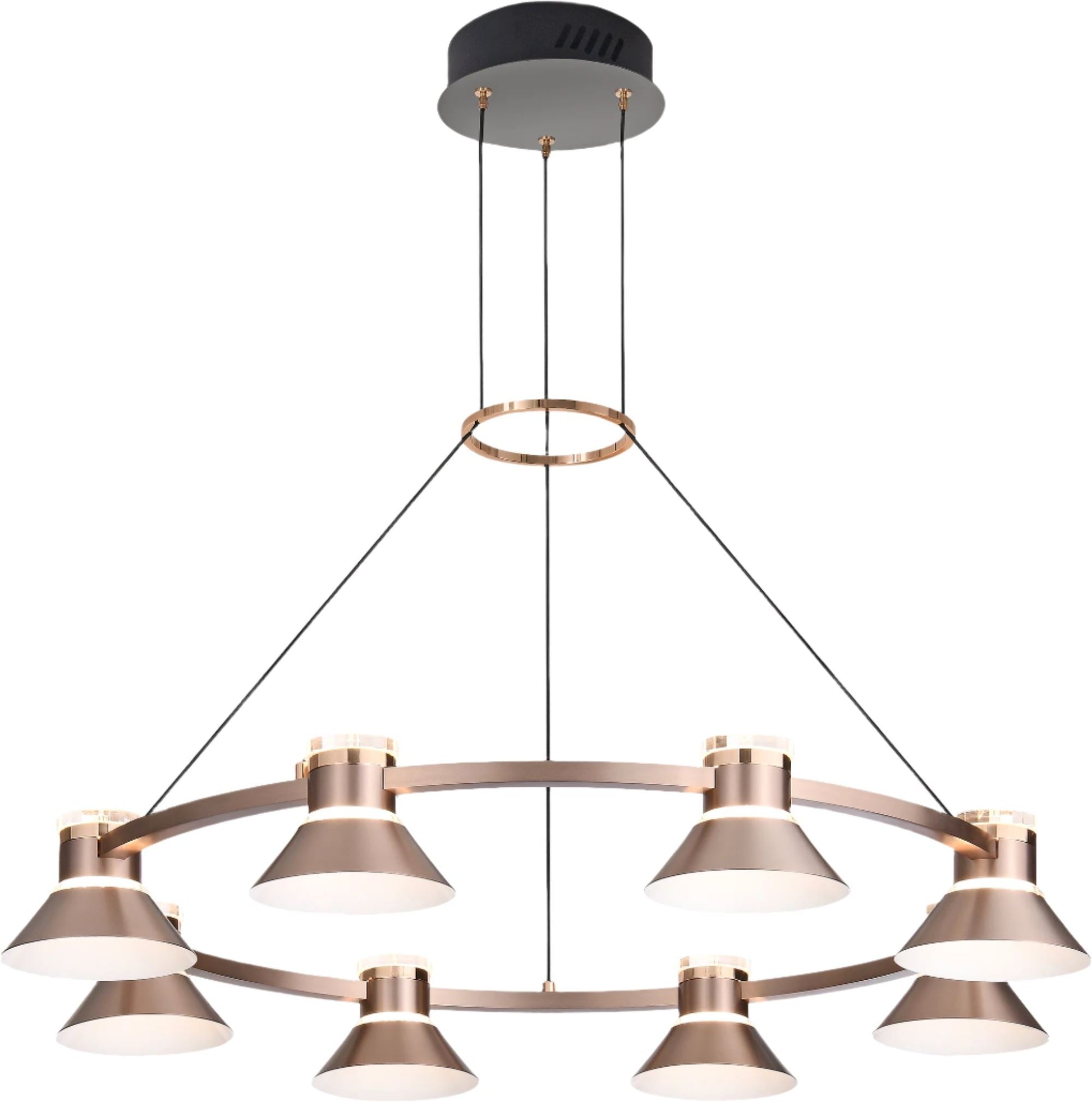 Lightsin Modern Aluminum LED Pendant Light with 3 - Colour Changing - House Comfort