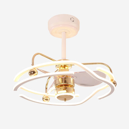 Lightsin Modern Ceiling Fan Light with Remote Control Low - Noise Adjustable Fan Light - House Comfort