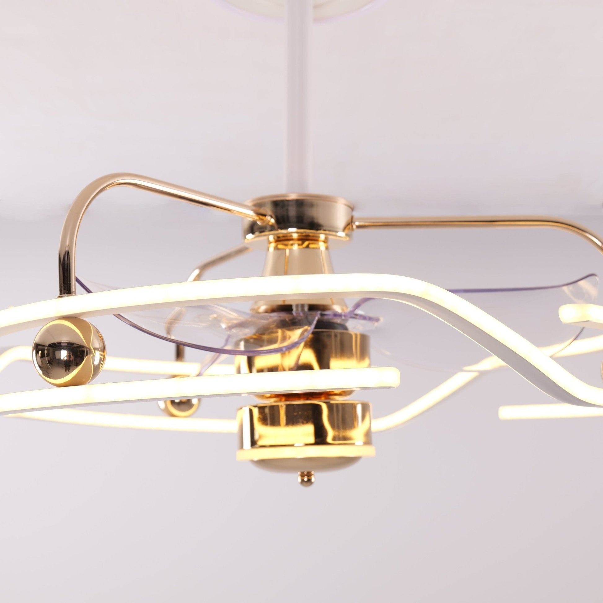 Lightsin Modern Ceiling Fan Light with Remote Control Low - Noise Adjustable Fan Light - House Comfort