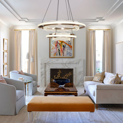 Lightsin Modern Ceiling Pendant Light with Aluminum and Acrylic Design - House Comfort