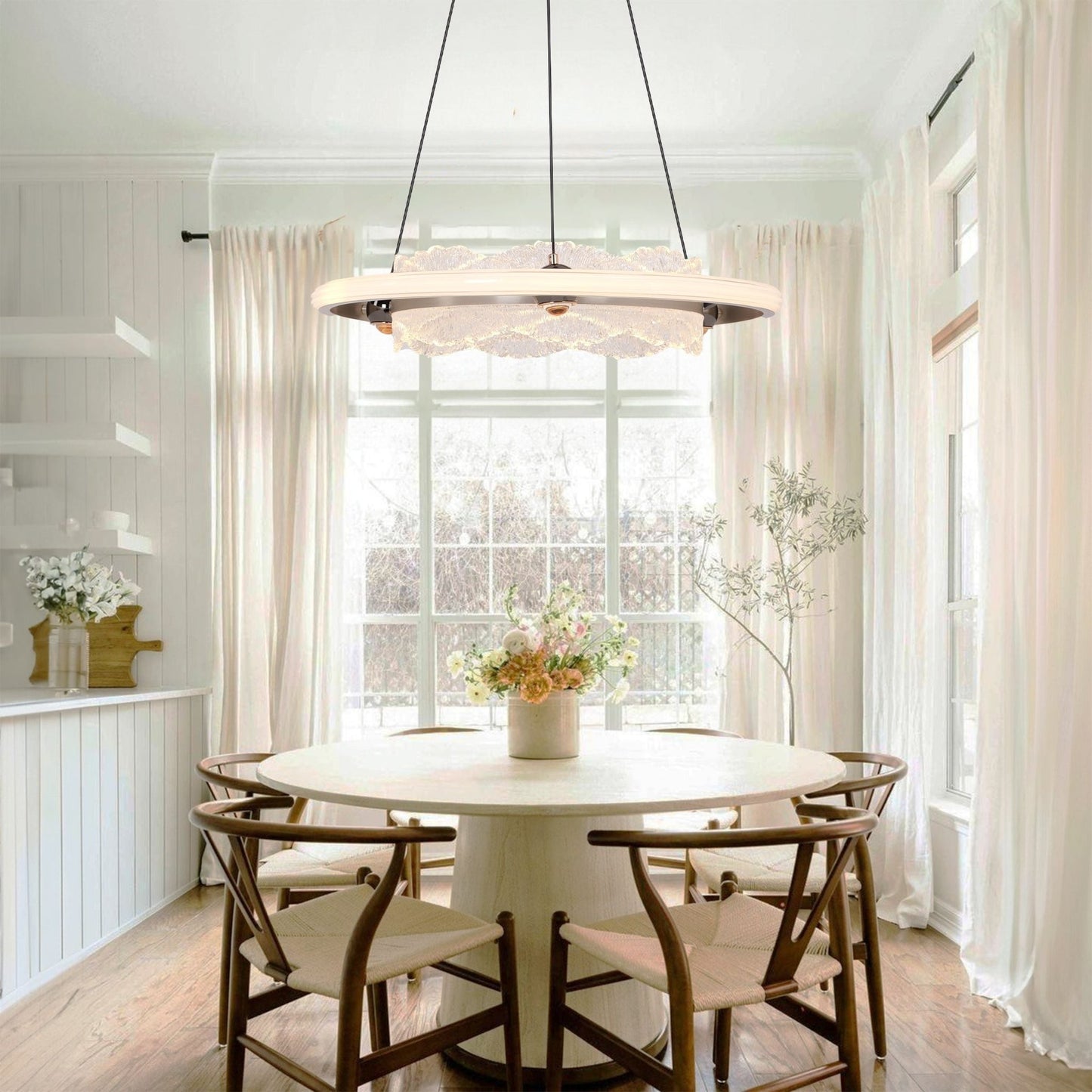 Lightsin Modern Ceiling Pendant Light with Aluminum and Acrylic Design - House Comfort