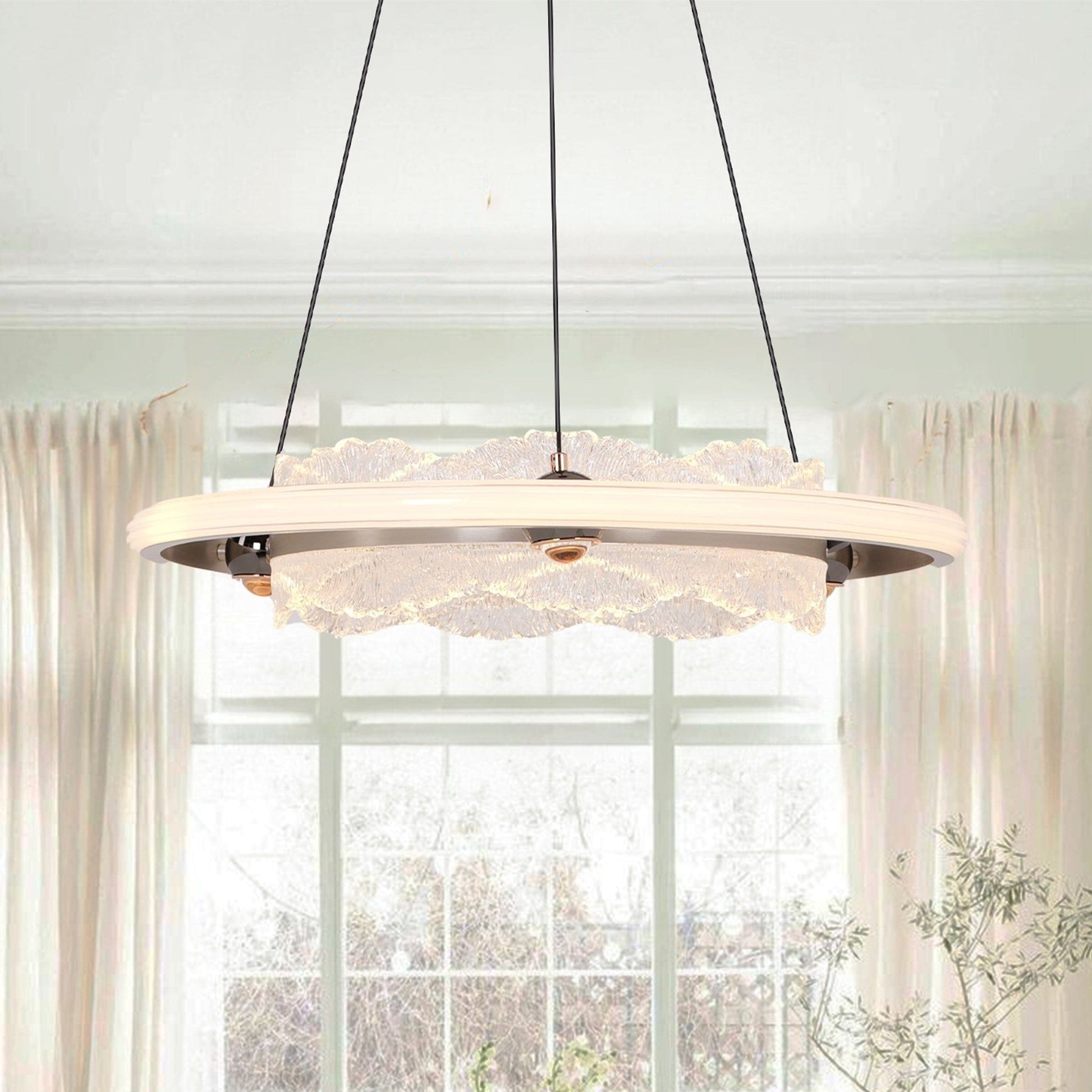Lightsin Modern Ceiling Pendant Light with Aluminum and Acrylic Design - House Comfort
