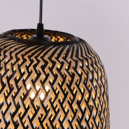 Lightsin Modern Creative Bamboo Handcrafted 3 - Light Pendant Lamp - House Comfort