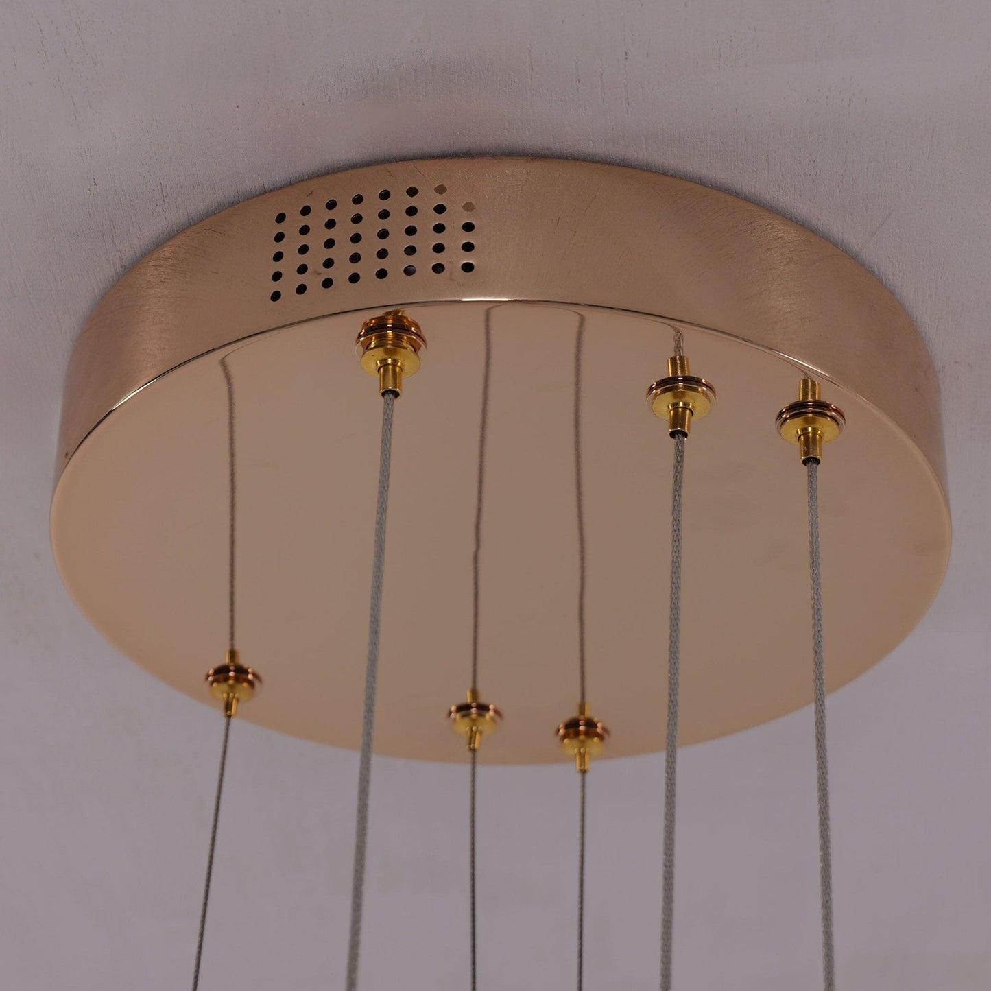 Lightsin Modern Crystal LED Triple - Ring Pendant Chandelier - House Comfort