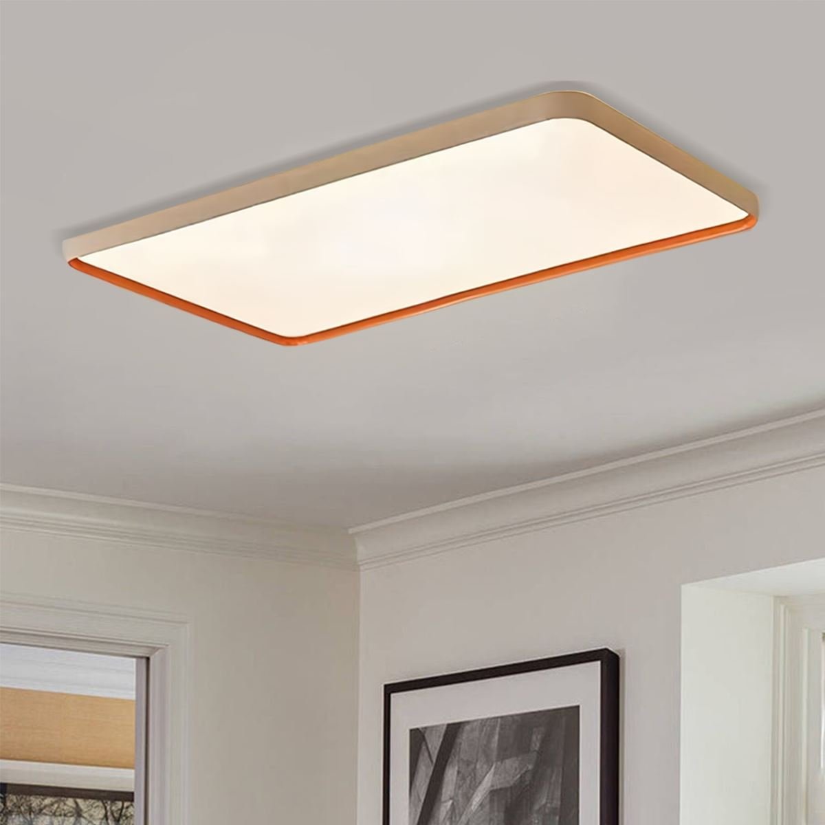Lightsin Modern Dimmable LED Ceiling Light Flush Mount in 3 Sizes - House Comfort