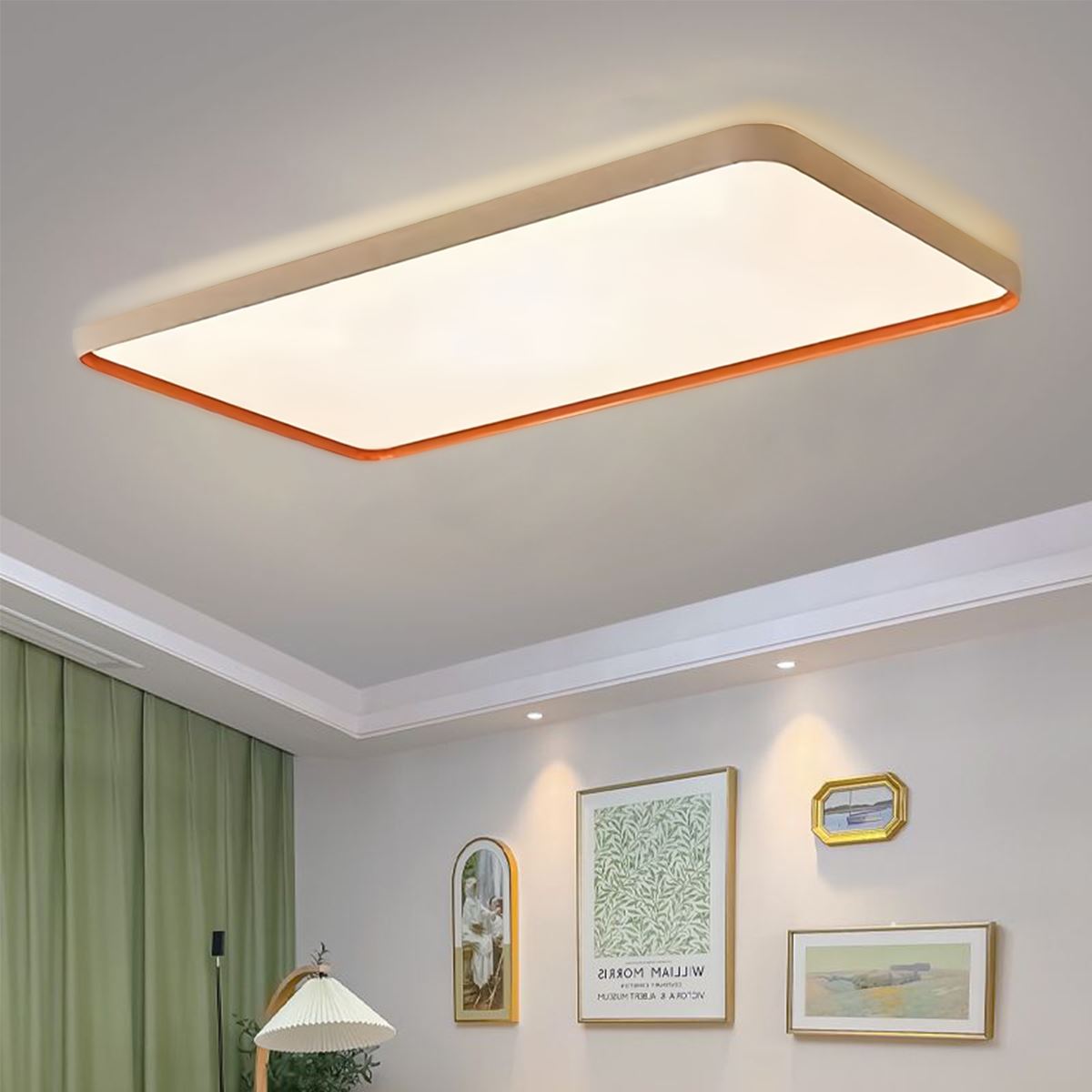 Lightsin Modern Dimmable LED Ceiling Light Flush Mount in 3 Sizes - House Comfort