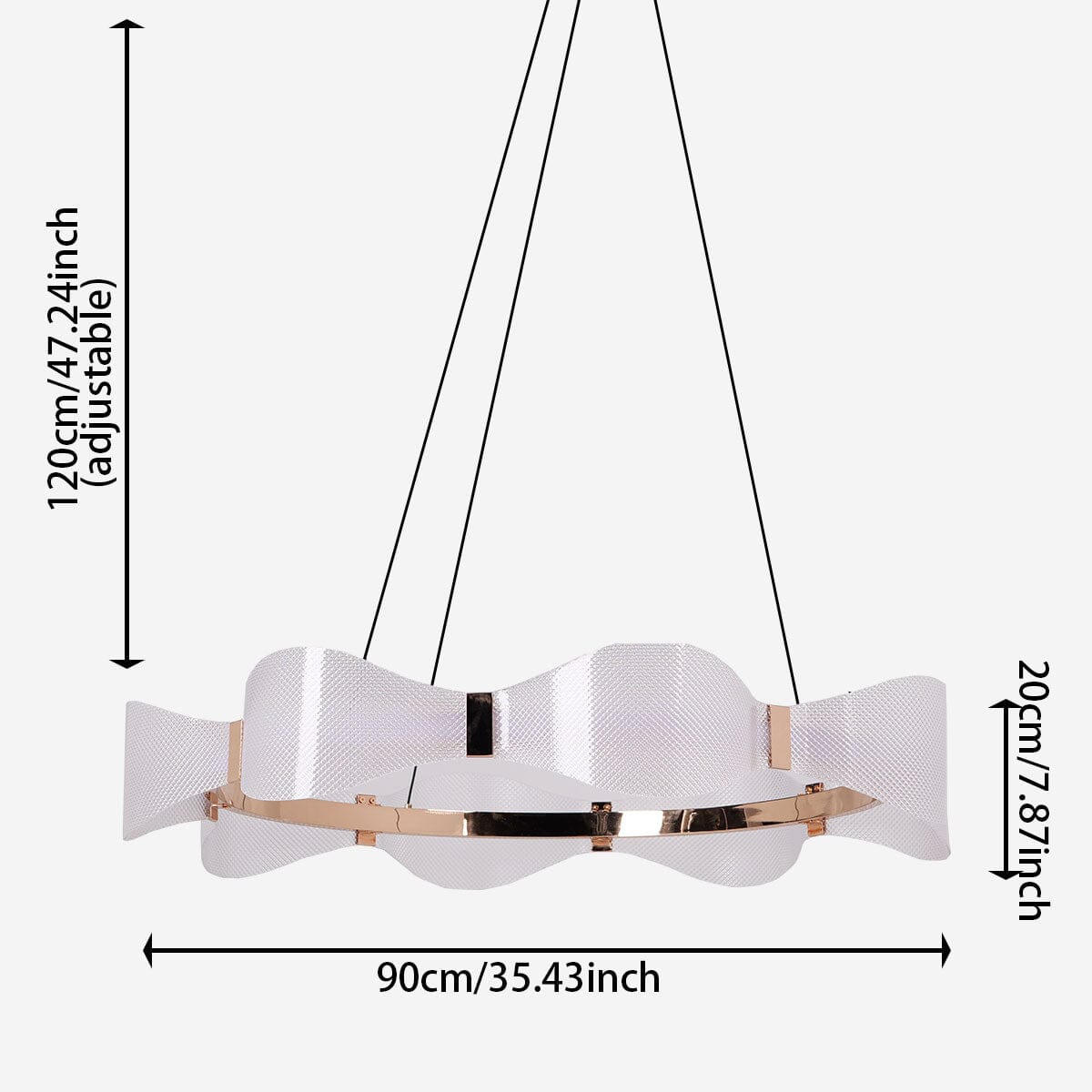 Lightsin Modern Minimalist Acrylic Ring Pendant Light - House Comfort