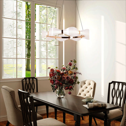 Lightsin Modern Minimalist Acrylic Ring Pendant Light - House Comfort