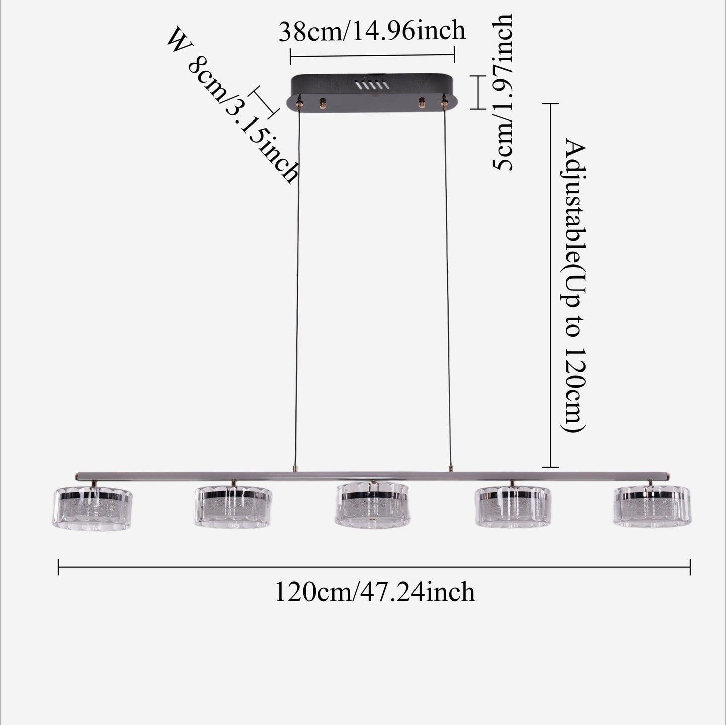 Lightsin Modern Minimalist High - Quality Metal Dining Pendant Light - House Comfort