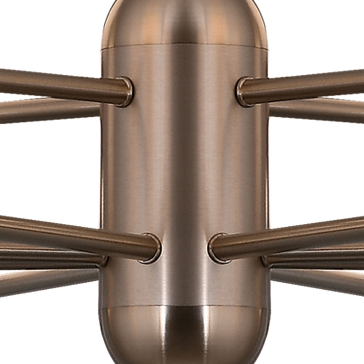 Lightsin Modern Minimalist Luxury Bronze Chandelier with Acrylic Shades - House Comfort