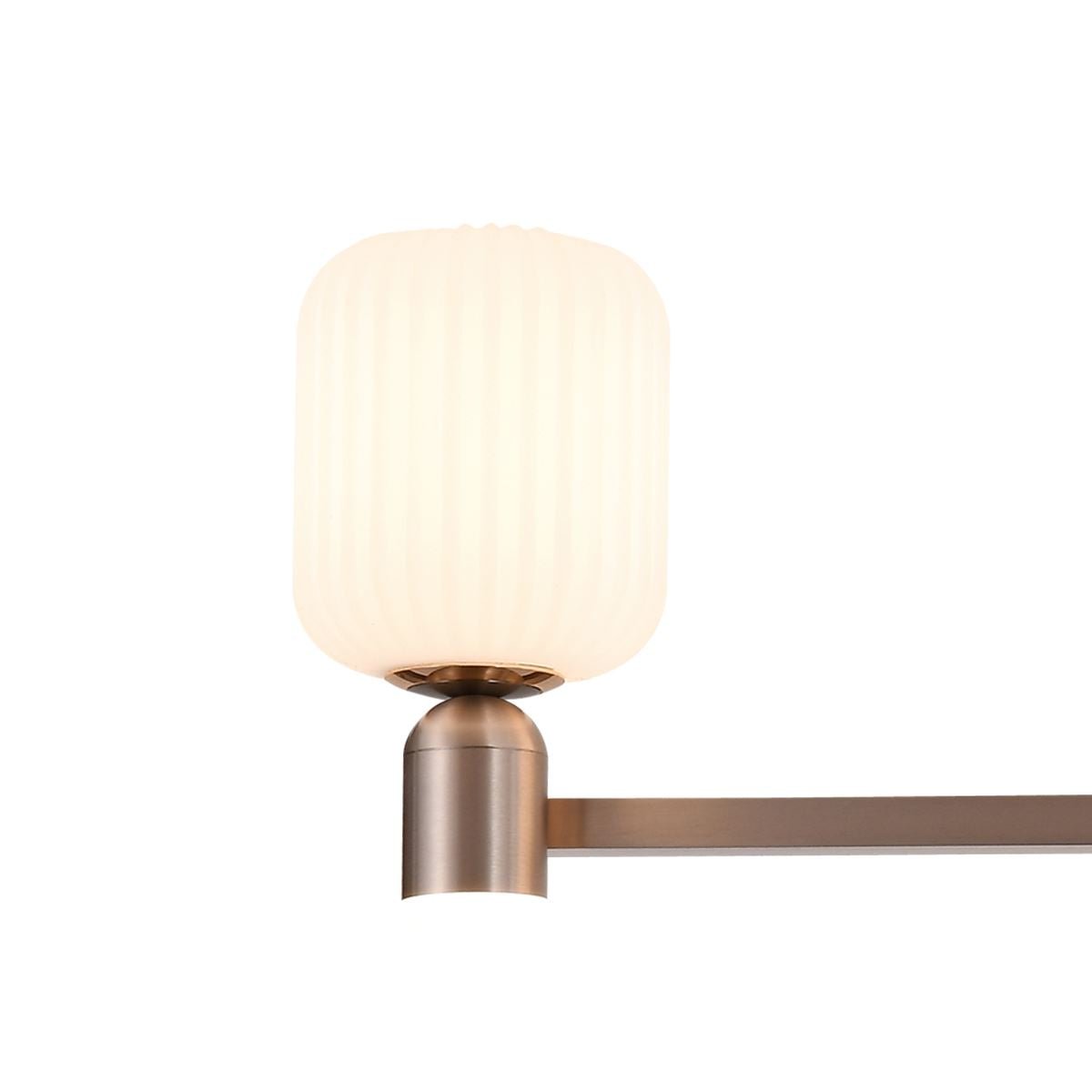 Lightsin Modern Minimalist Luxury Bronze Chandelier with Acrylic Shades - House Comfort