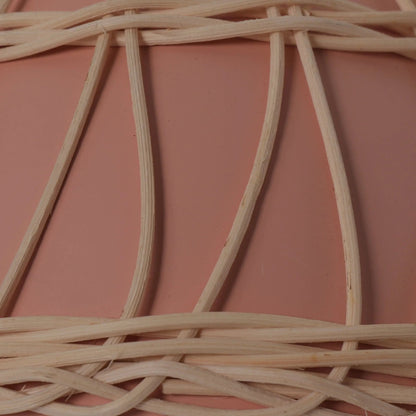 Lightsin Modern Rattan Pendant Light Available in Grey, Pink, and White - House Comfort