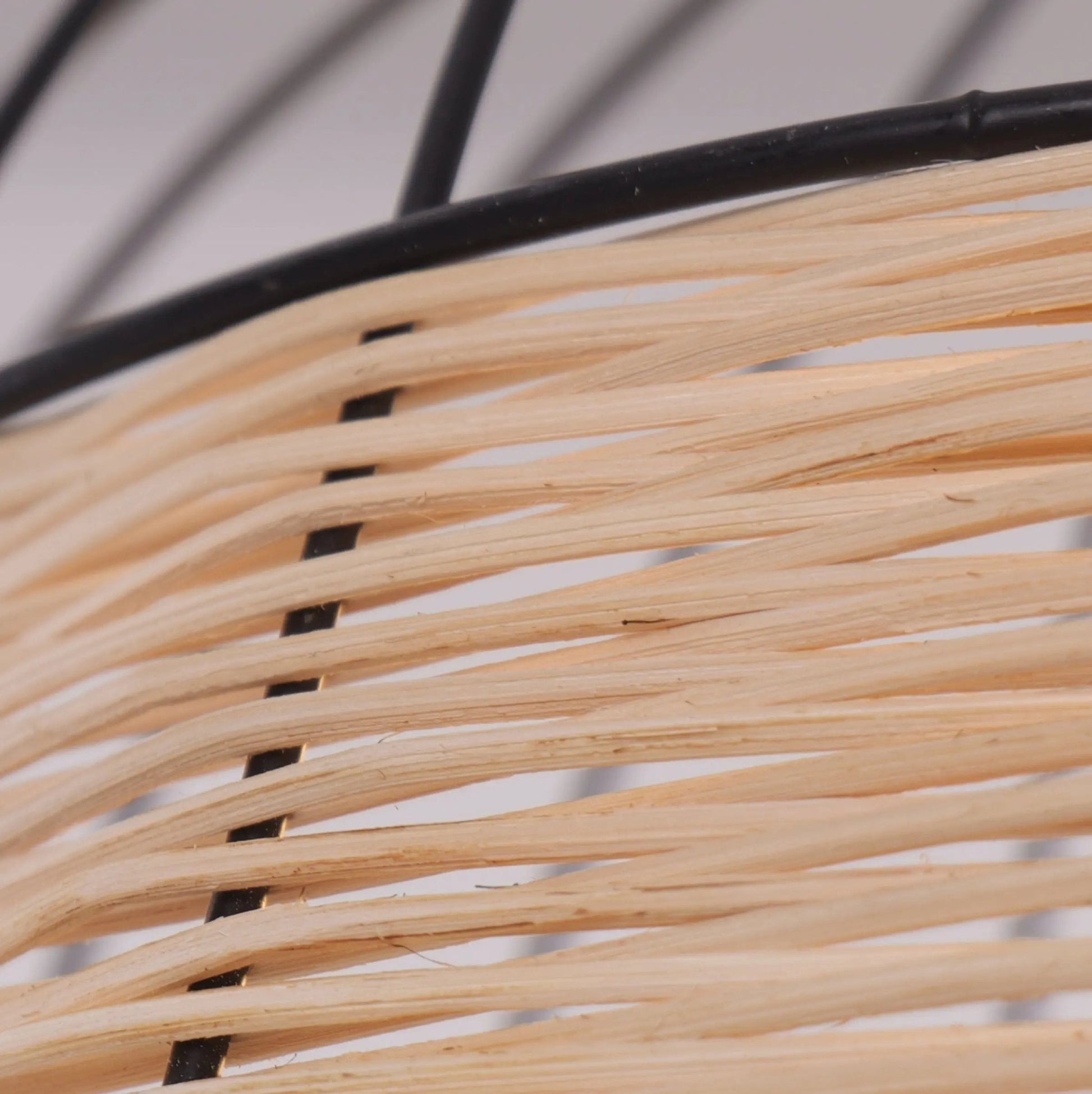 Lightsin Modern Rattan Pendant Light Available in Grey, Pink, and White - House Comfort