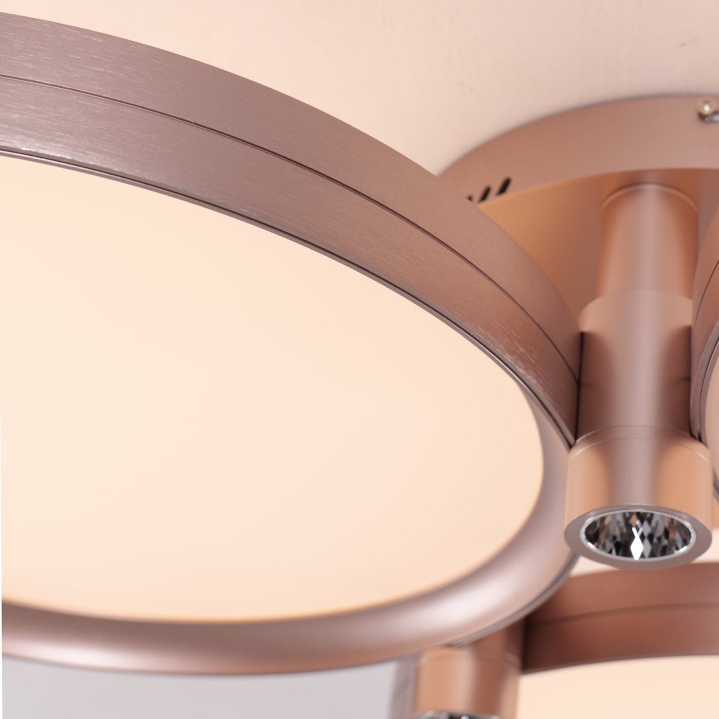 Lightsin Modern Three - Disk Silver/Gold Full Spectrum Ceiling Light - House Comfort