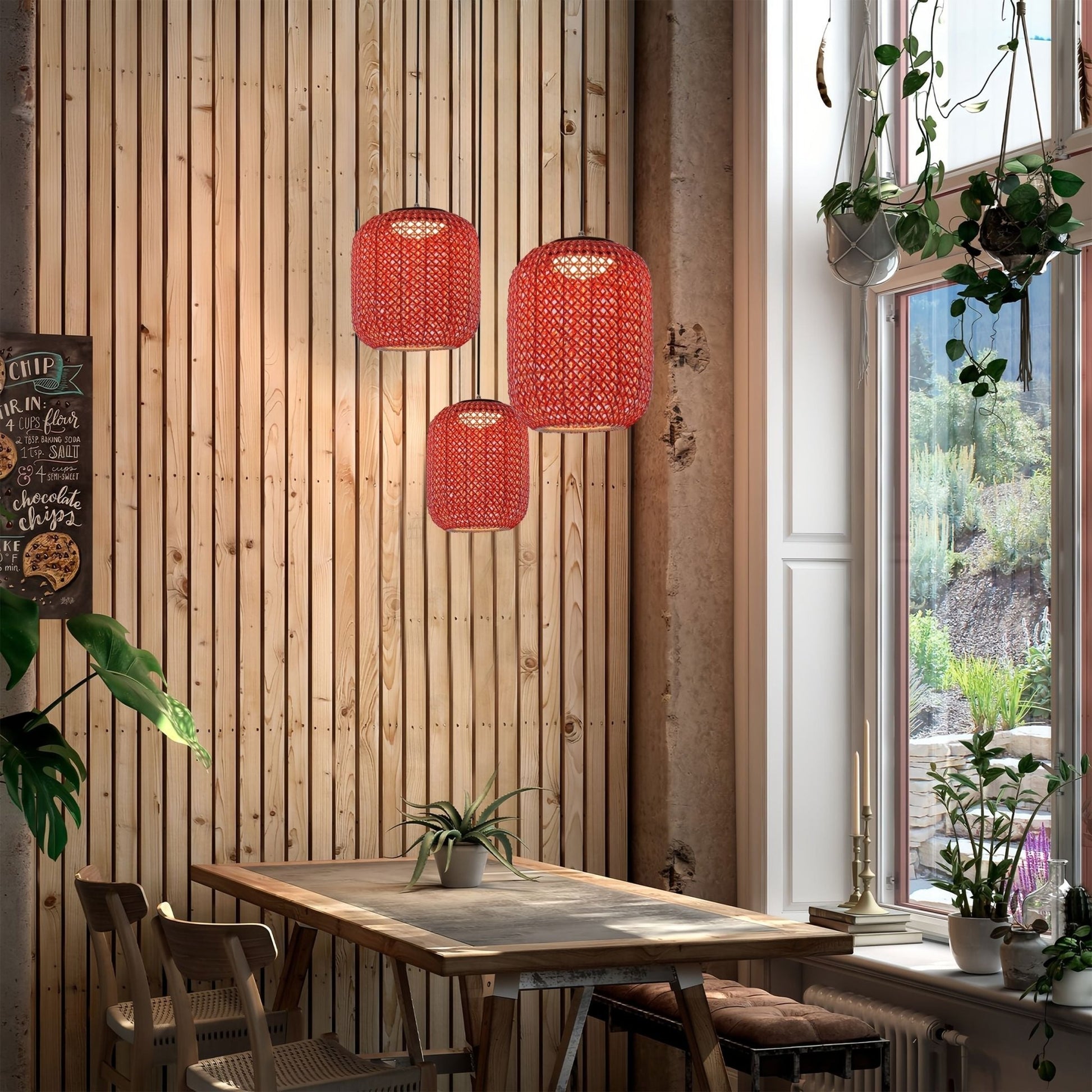 Lightsin Multi - Light Outdoor Pendant Light Designer Hanging Lights - House Comfort