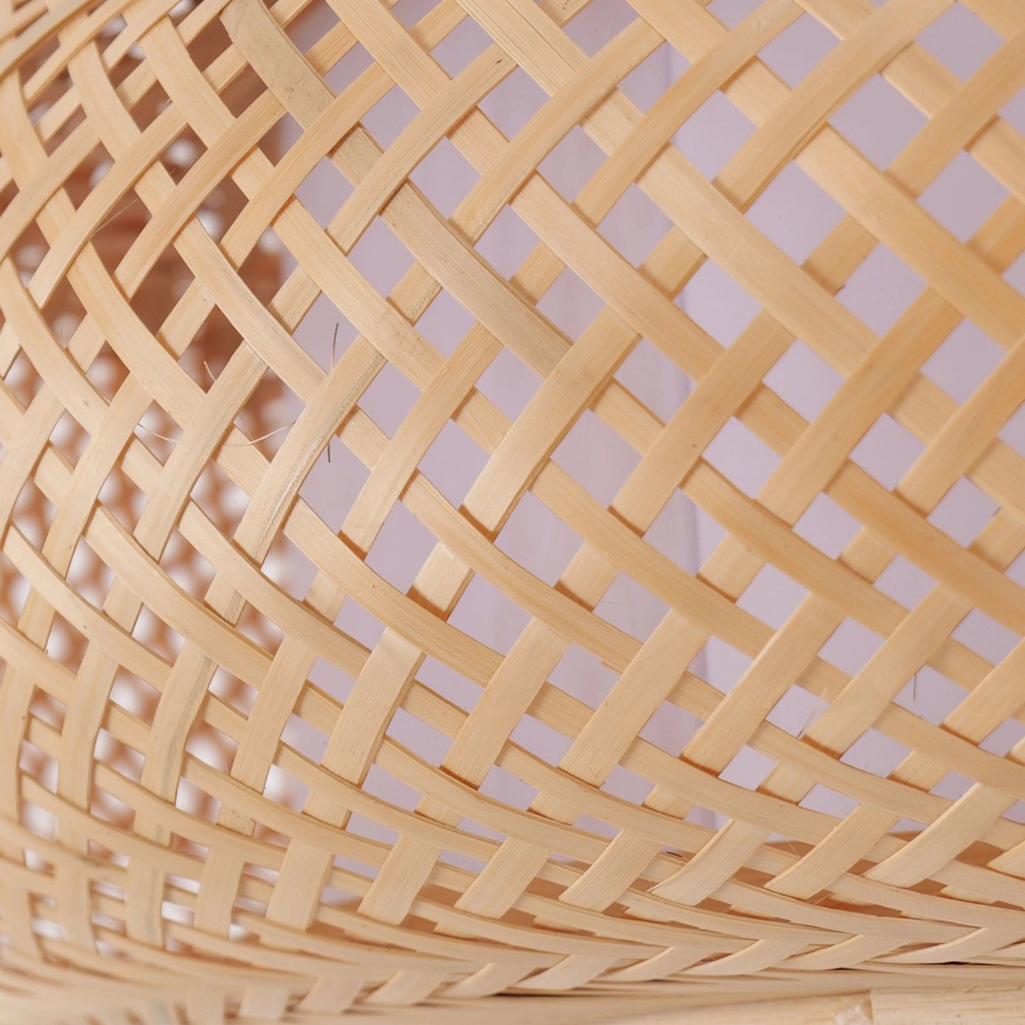 Lightsin Natural Bamboo Pendant Light for Warm Ambiance Décor - House Comfort