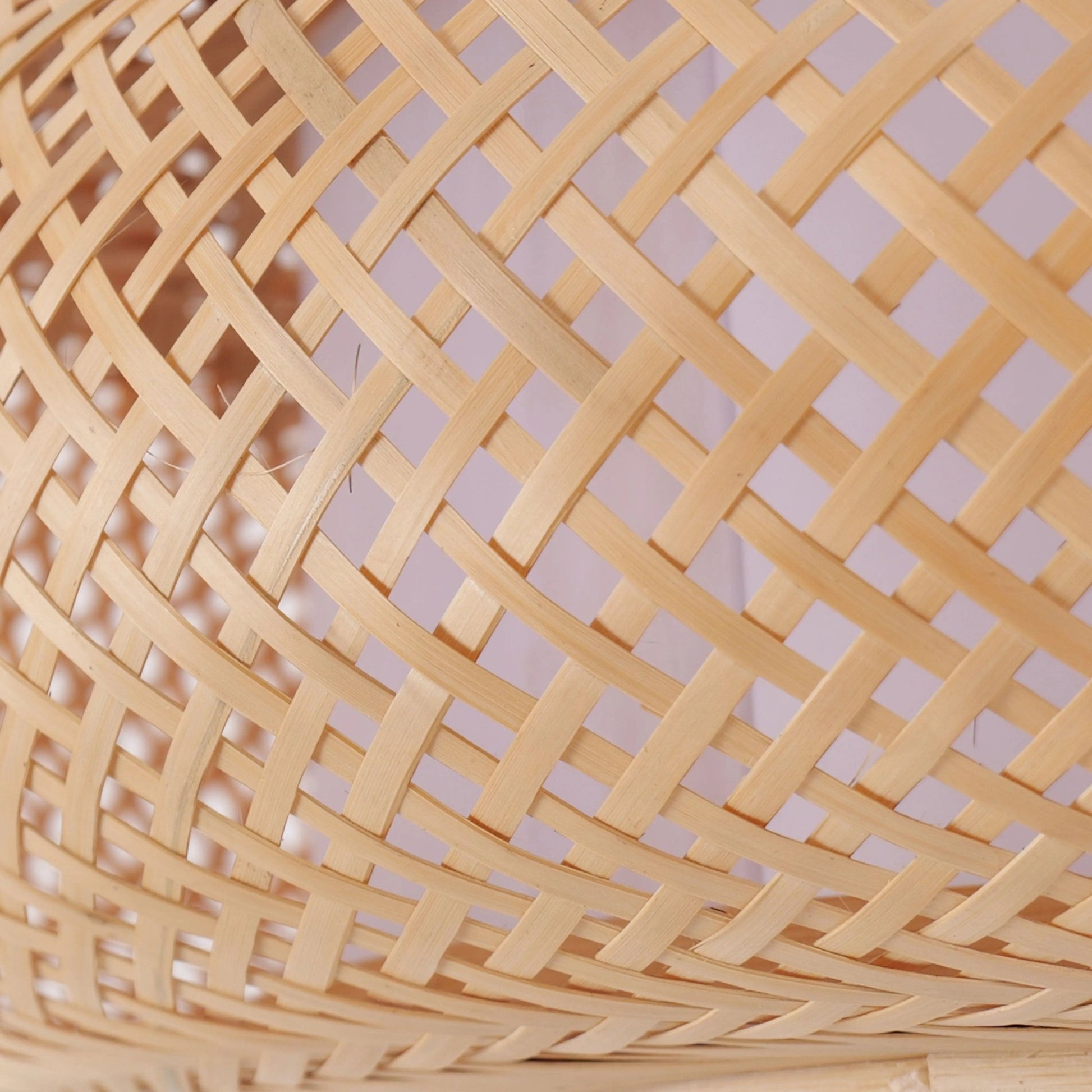 Lightsin Natural Bamboo Pendant Light for Warm Ambiance Décor - House Comfort