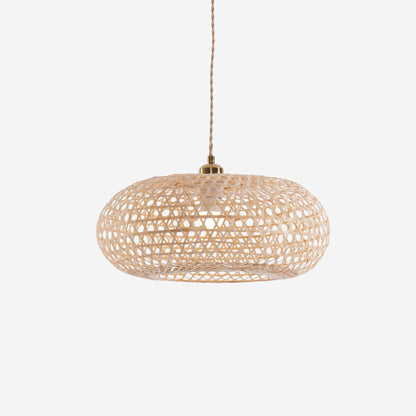 Lightsin Natural Bamboo Pendant Light with Handwoven Lampshades in Four Sizes - House Comfort