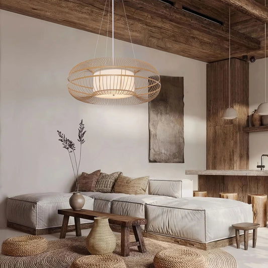 Lightsin Natural - Colored Modern Minimalist Pendant Light - House Comfort
