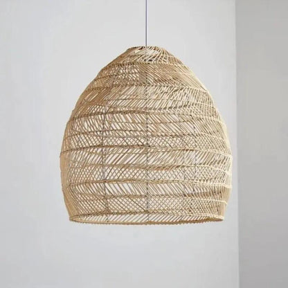 Lightsin Rattan Art Pendant Light Hanging Decor Rustic Style - House Comfort
