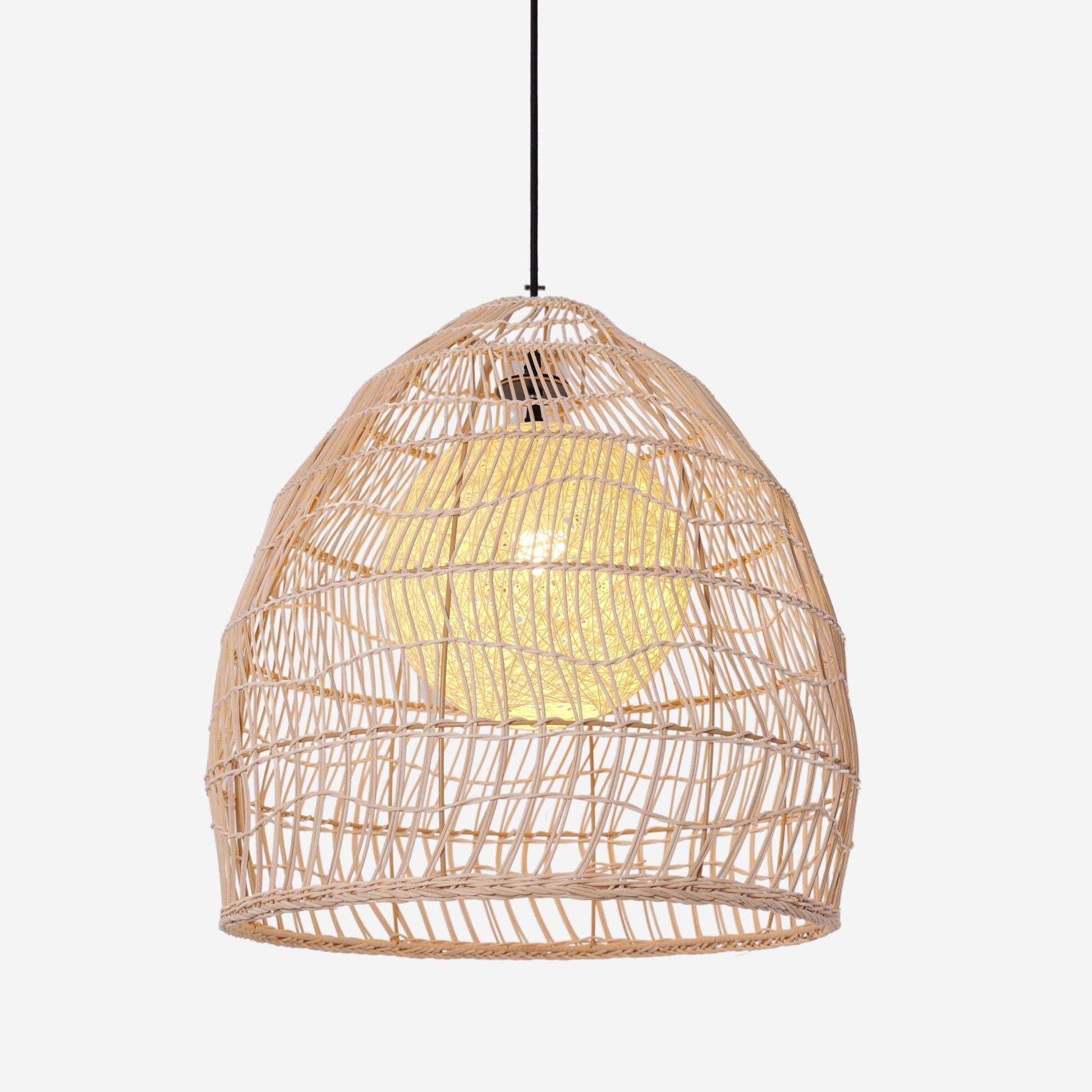 Lightsin Rattan Art Pendant Light Hanging Decor Rustic Style(Version A) - House Comfort
