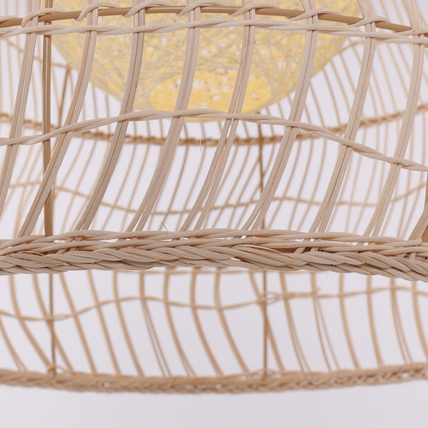Lightsin Rattan Art Pendant Light Hanging Decor Rustic Style(Version A) - House Comfort