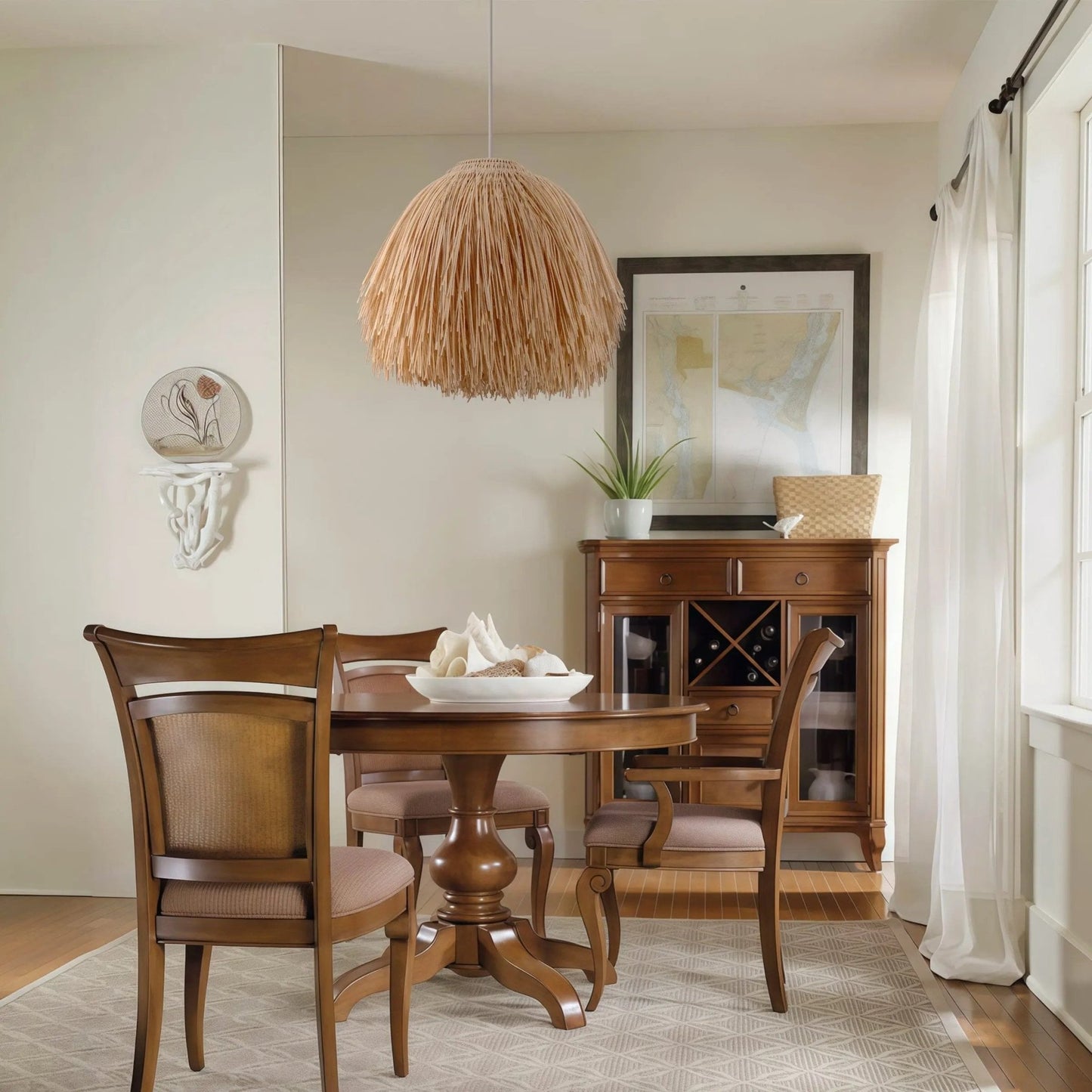 Lightsin Scarecrow Rattan Pendant Light - House Comfort