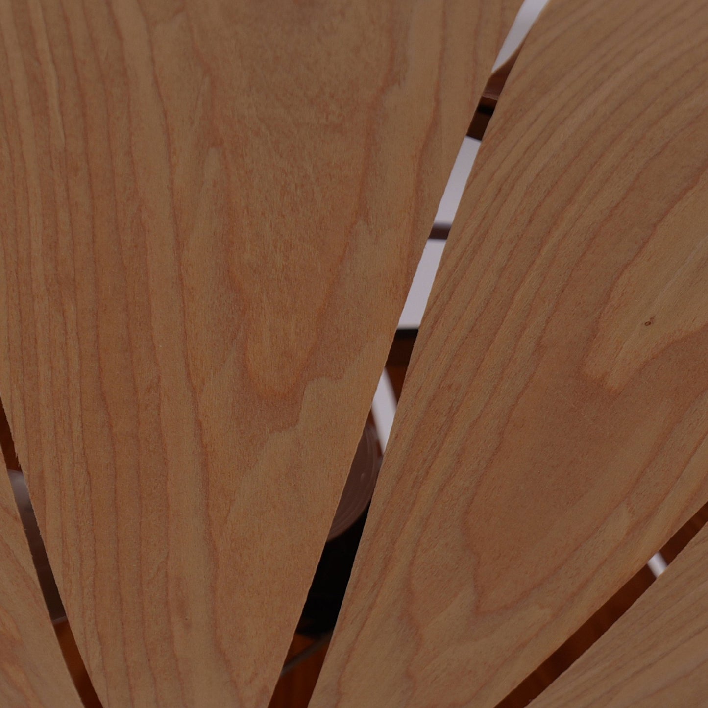 Lightsin Serene Wood Veneer LED Pendant Light with Tranquil Disc Design - House Comfort