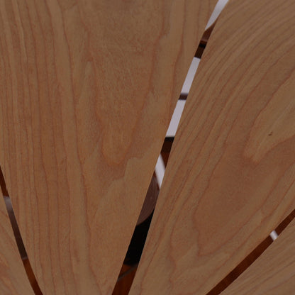 Lightsin Serene Wood Veneer LED Pendant Light with Tranquil Disc Design - House Comfort