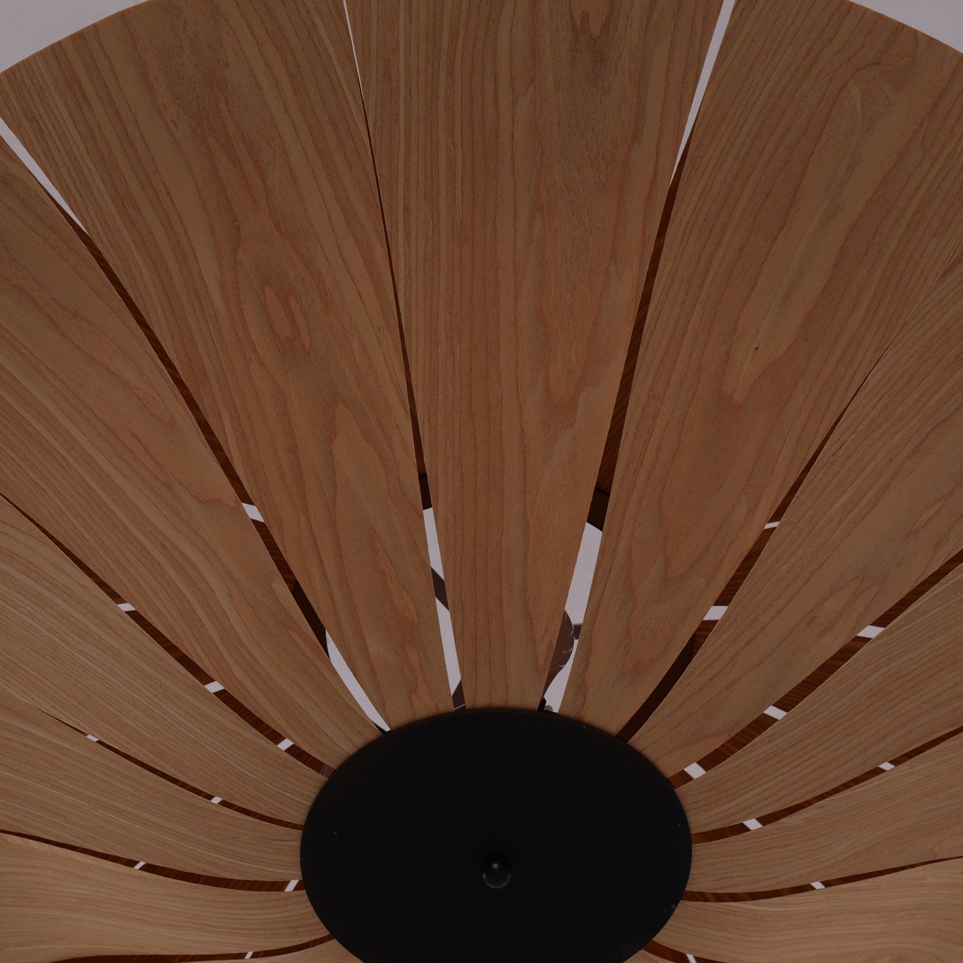 Lightsin Serene Wood Veneer LED Pendant Light with Tranquil Disc Design - House Comfort