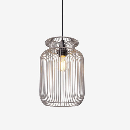Lightsin Sleek Modern Grey Iron Pendant Light for Home Decor - House Comfort