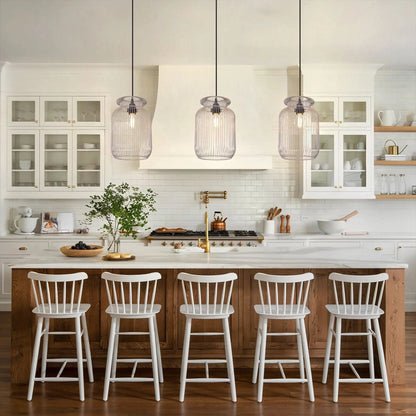 Lightsin Sleek Modern Grey Iron Pendant Light for Home Decor - House Comfort