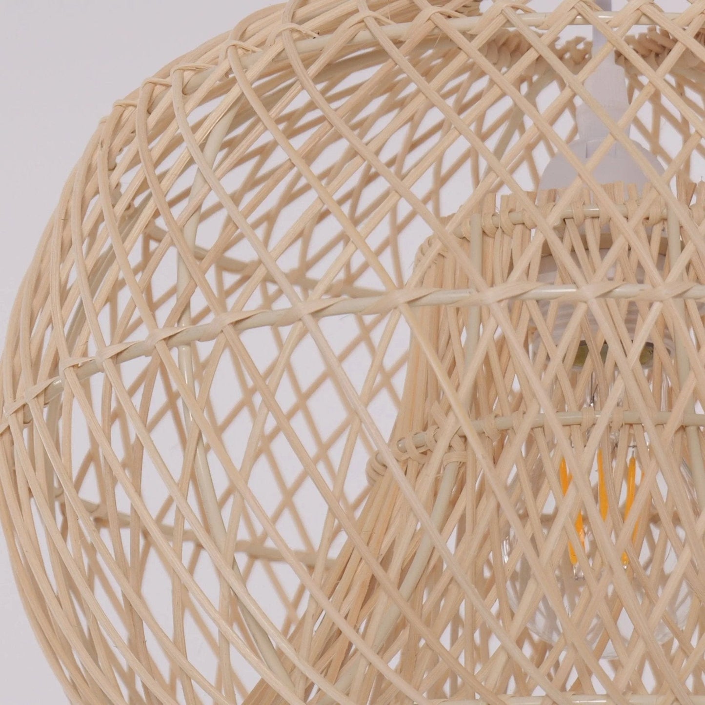 Lightsin SolNest Boho Rattan Hanging Lamp - House Comfort