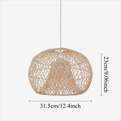 Lightsin SolNest Boho Rattan Hanging Lamp - House Comfort