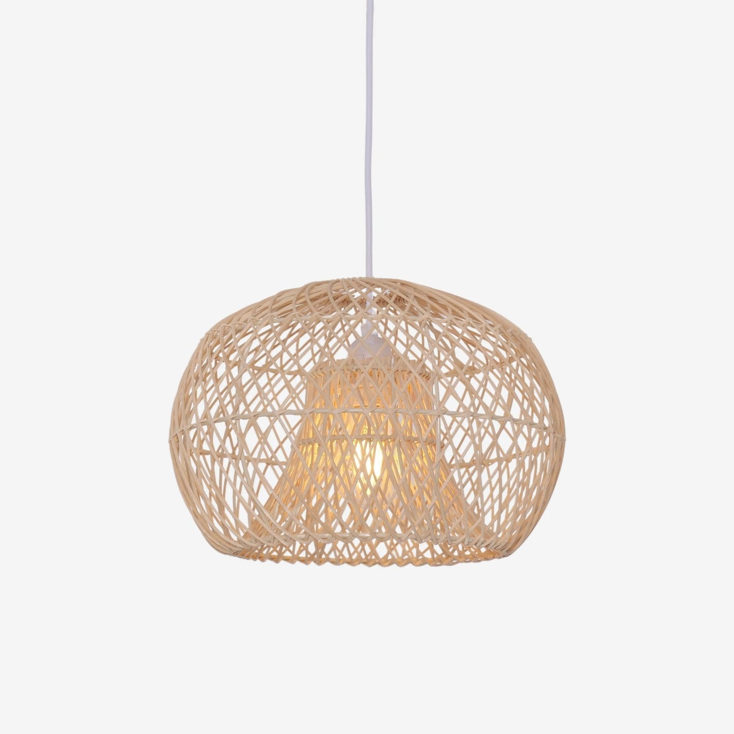 Lightsin SolNest Boho Rattan Hanging Lamp - House Comfort