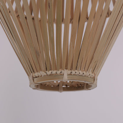 Lightsin Sustainable Geometric Bamboo Pendant Light - House Comfort