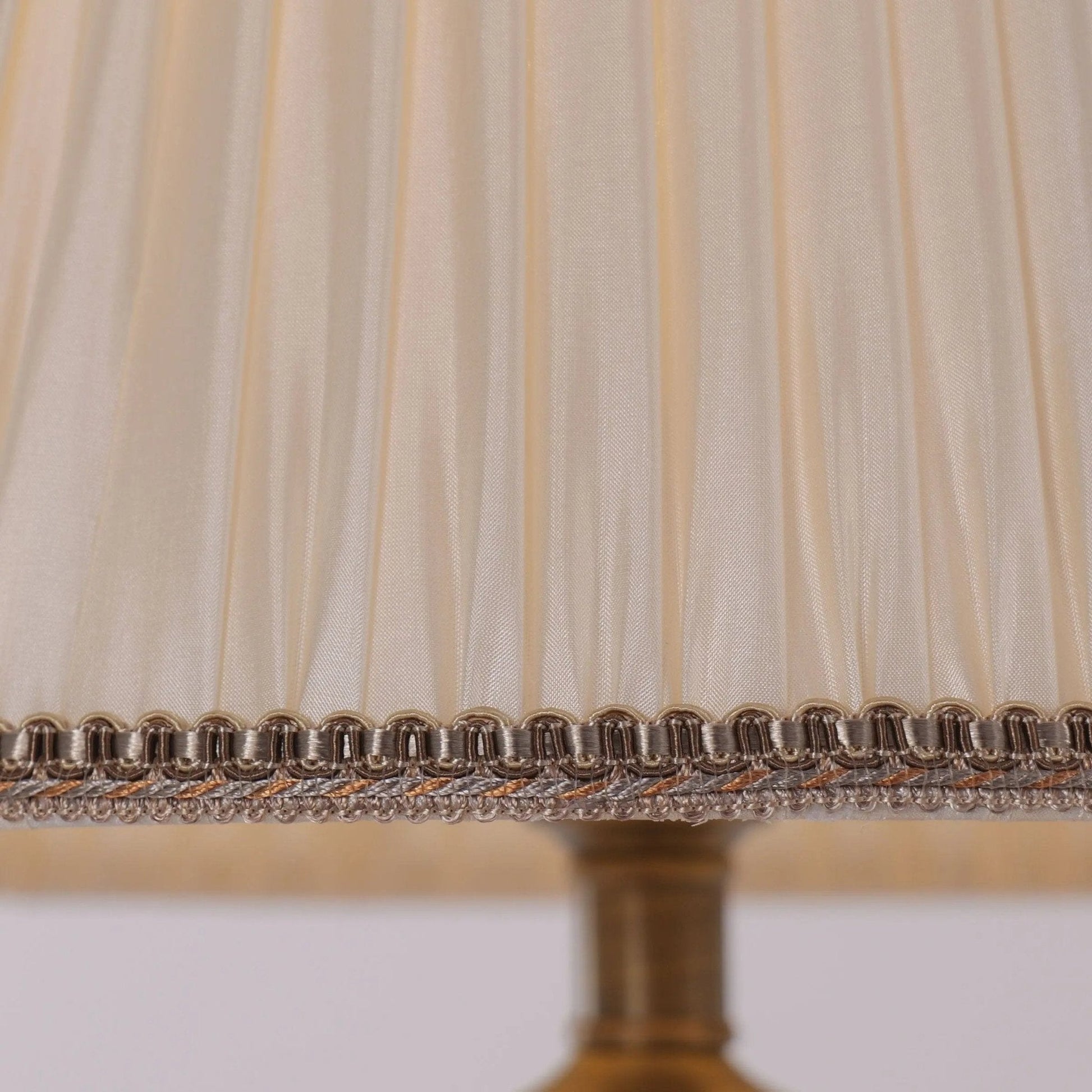 Lightsin Vibrant Ceramic Table Lamps for Living Room – Handcrafted Design with Warm Fabric Shade - House Comfort