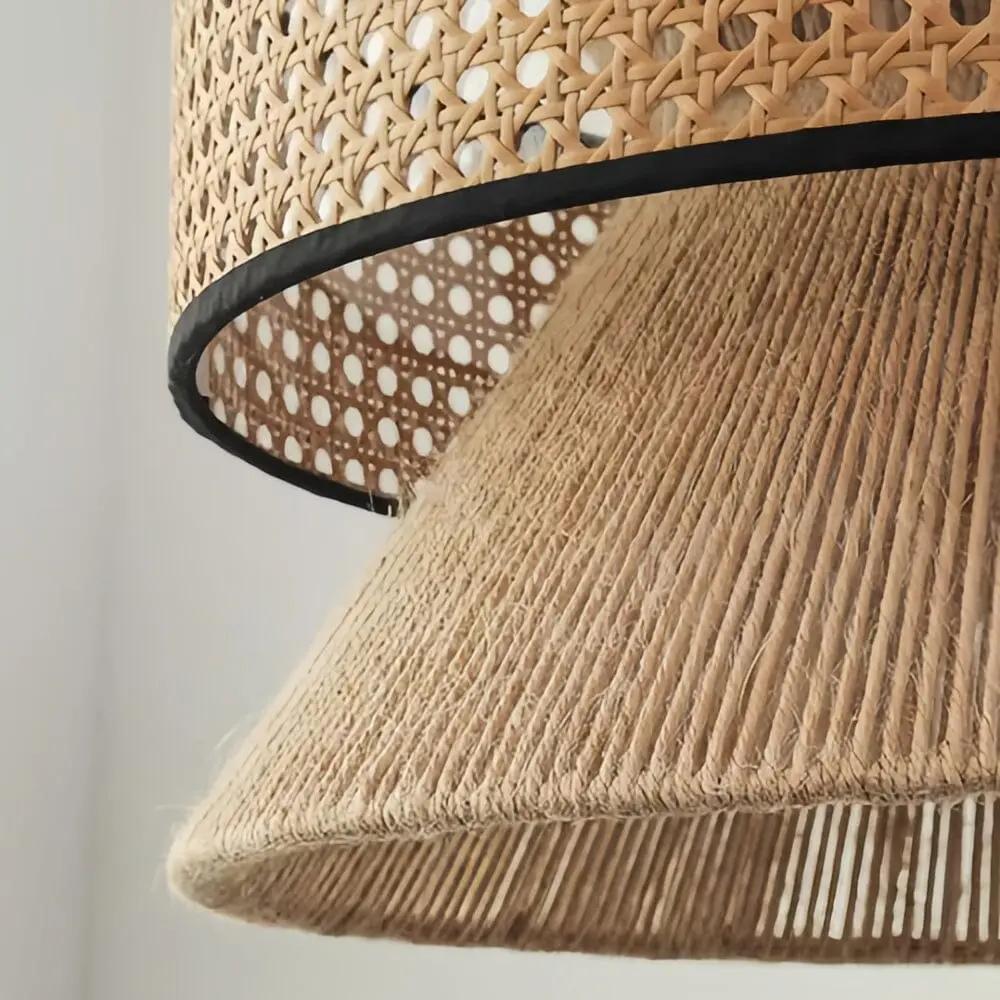 Lightsin Vintage Countryside Style Hemp Rope Pendant Lights - House Comfort