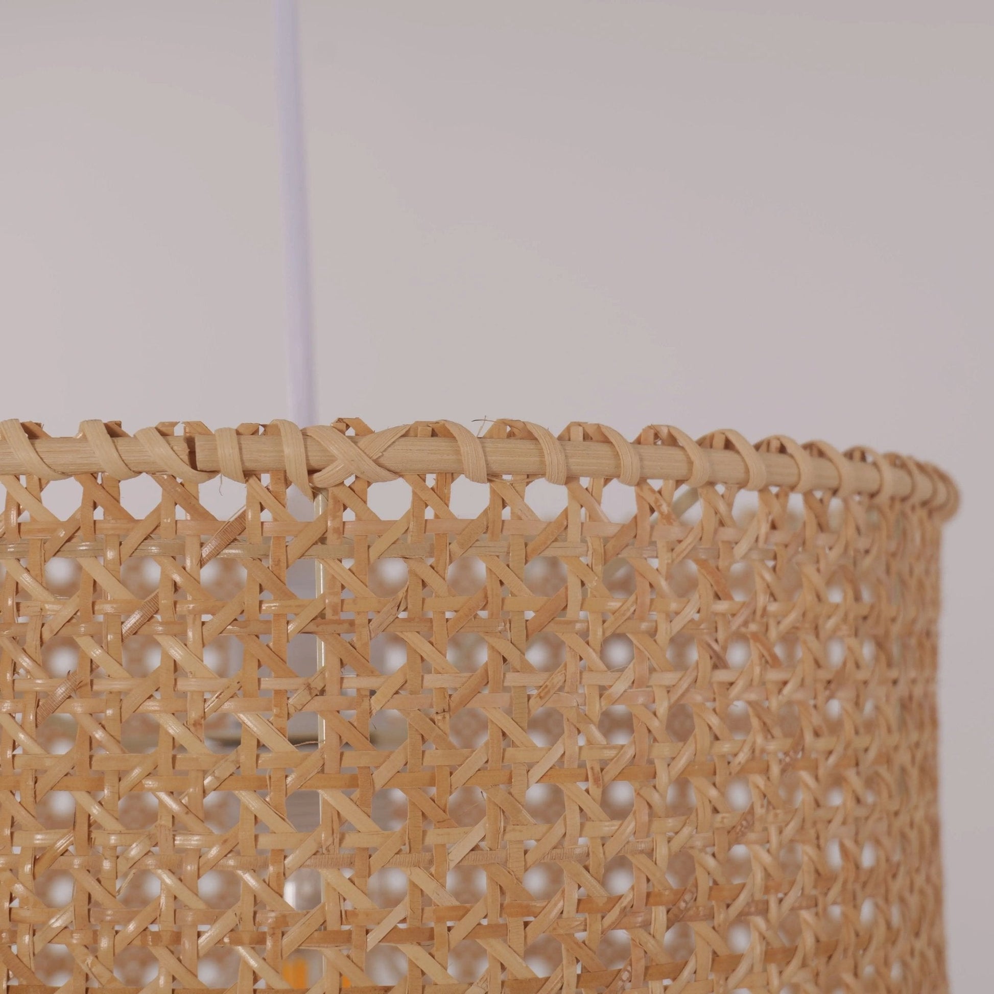 Lightsin Wabi - Sabi Style Hand - woven Rattan Pendant Light - House Comfort