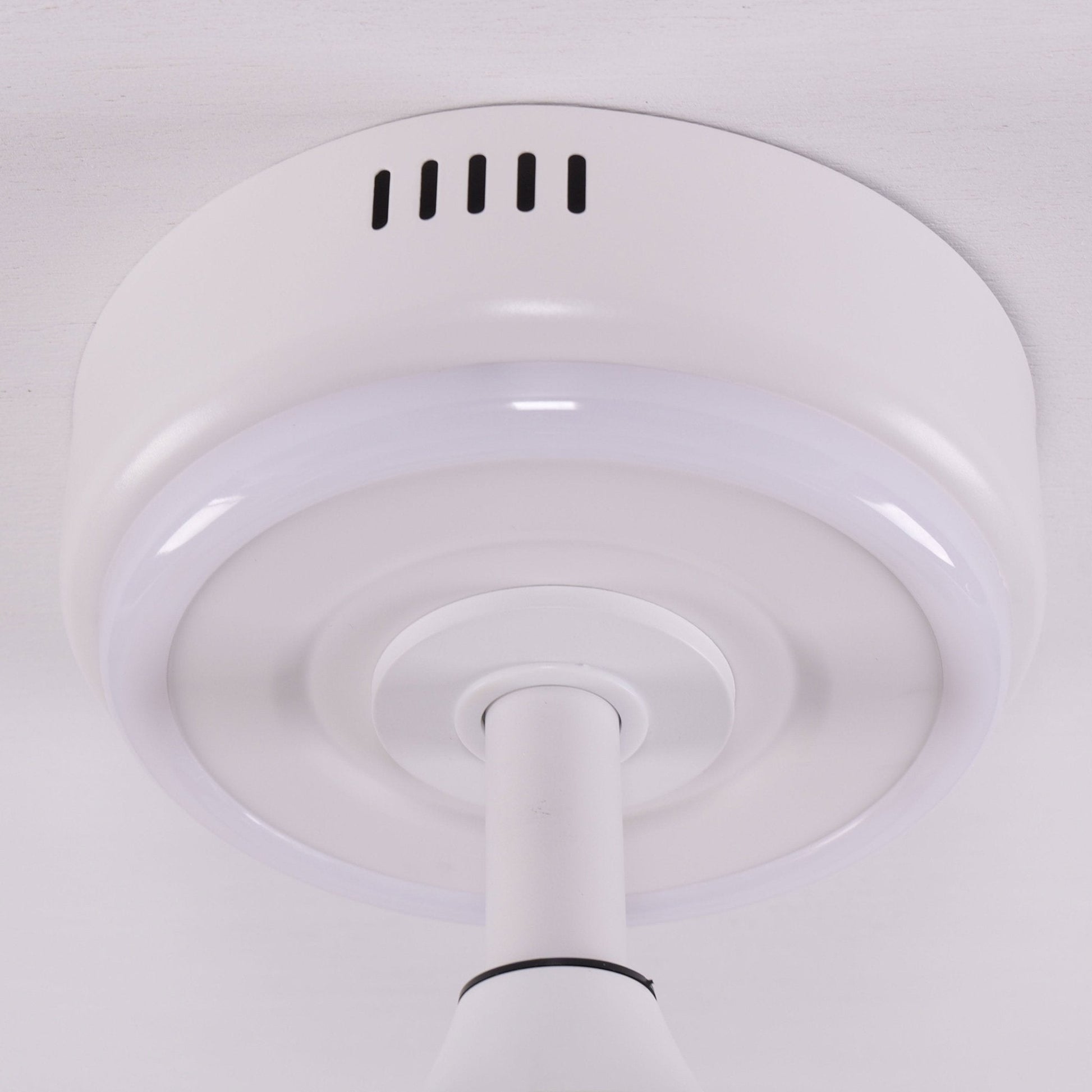 Lightsin Whisper Quiet Reversible Ceiling Fan with Light Acrylic and Metal Fan Ceiling Light Fixture - House Comfort