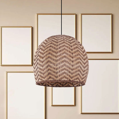 Lightsin Woven Rattan Ceiling Light with Wave Details for Modern Ceiling Lights - House Comfort