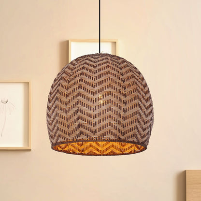 Lightsin Woven Rattan Ceiling Light with Wave Details for Modern Ceiling Lights - House Comfort