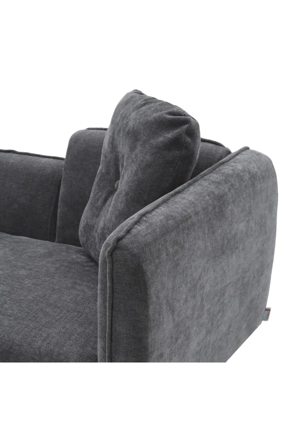 Linen Chaise Lounge with Tray Table - House Comfort