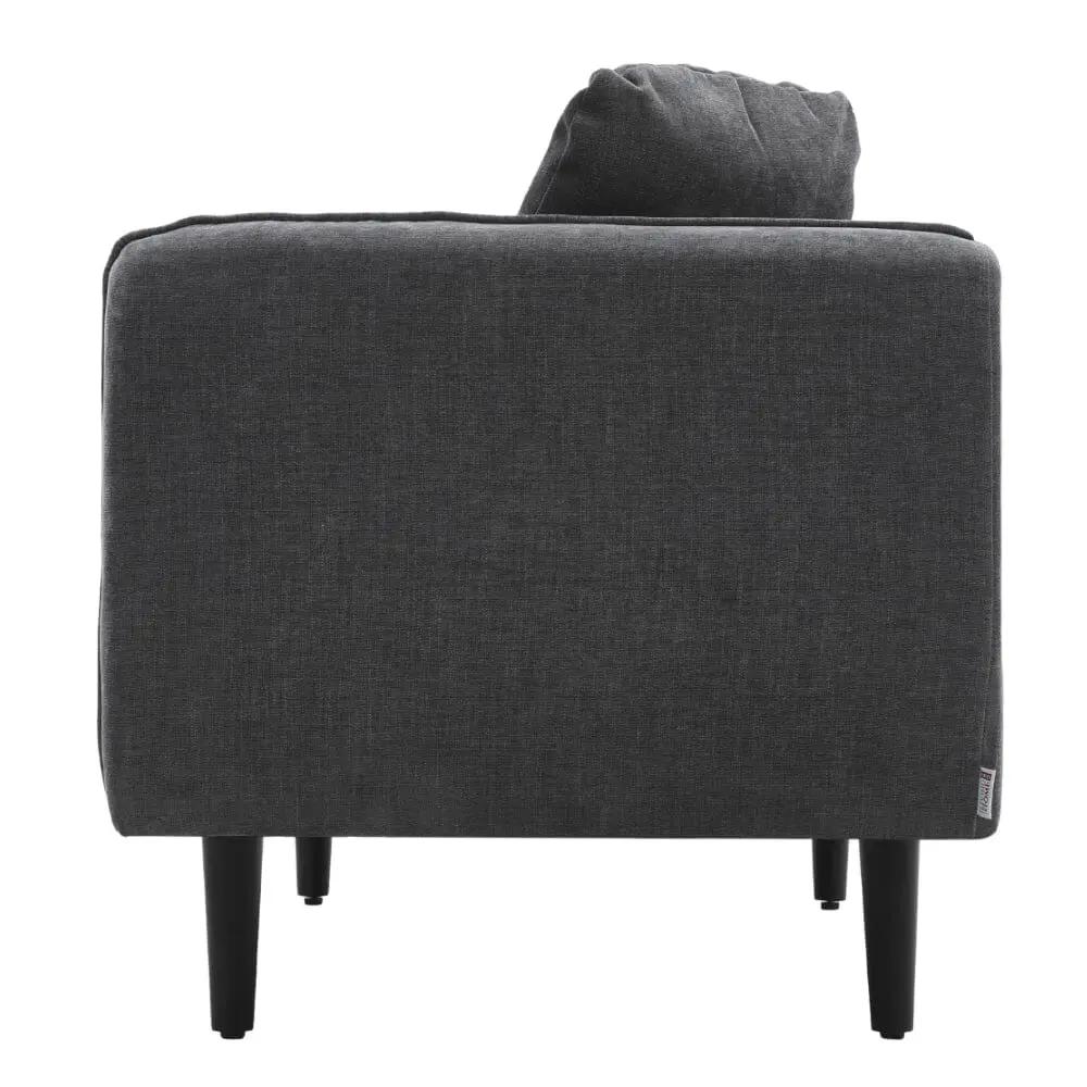 Linen Chaise Lounge with Tray Table - House Comfort