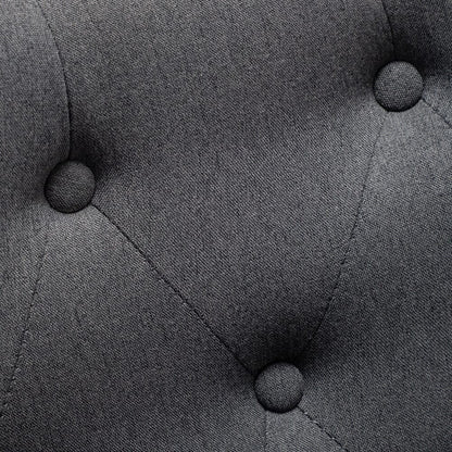 Linen Upholstery Wingback Chair With Cushion - House Comfort